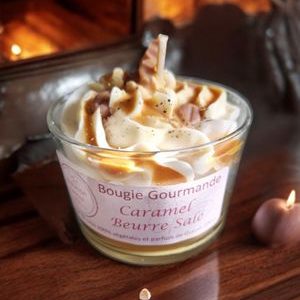 Bougie Gourmande Caramel Beurre Salé 200ml
